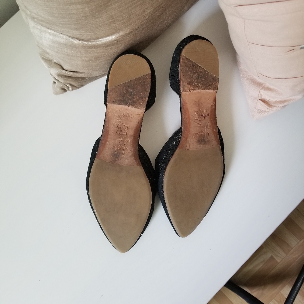 JOIE SUEDE FLAT SHOES - SIZE 37, PRE-OWNED - Picture 4 of 4
